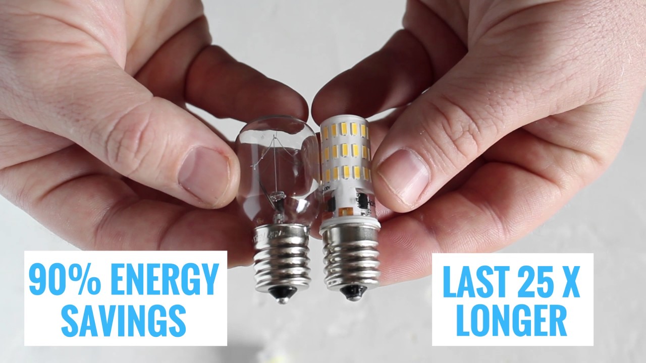 Replace Whirlpool 8206232A Microwave Bulb for LED Bulb & SAVE MONEY!