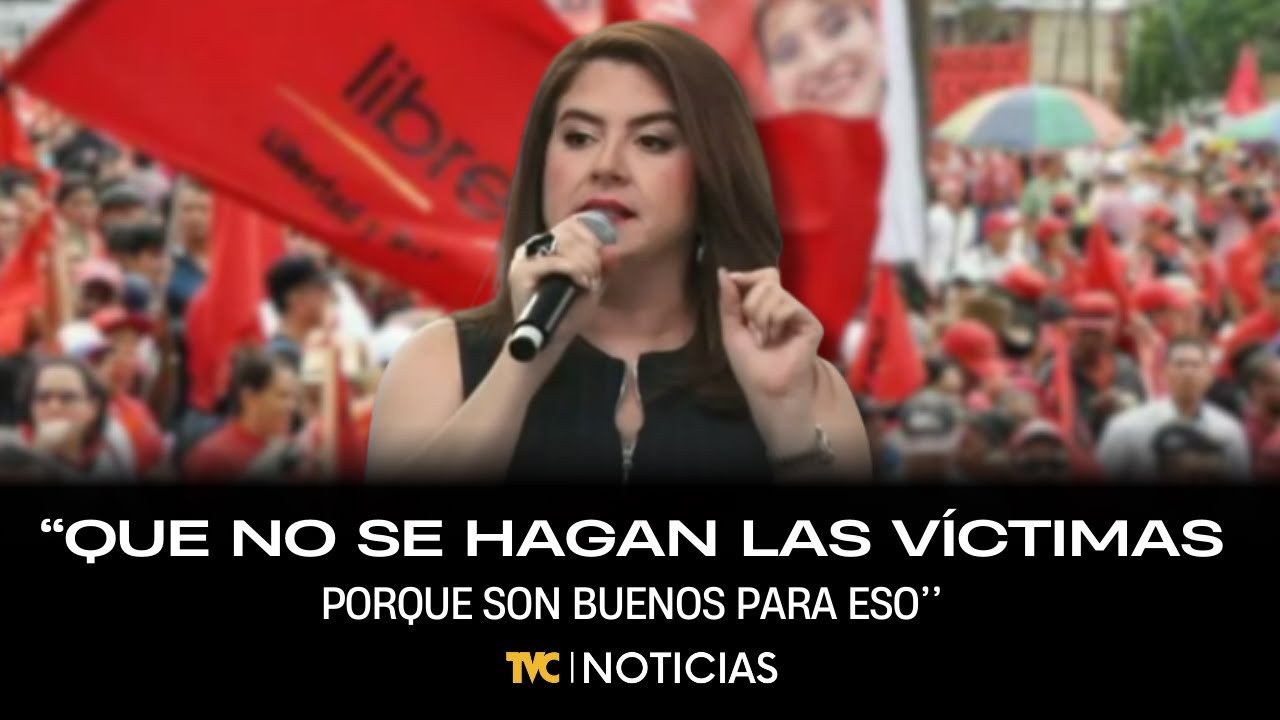 Cossette López: Ahora que no se hagan las víctimas porque son buenos para eso