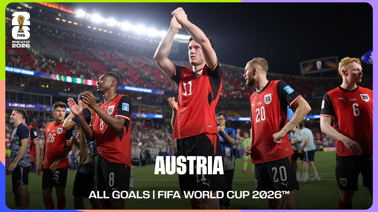 Austria | ALL GOALS | FIFA World Cup 2026&trade;