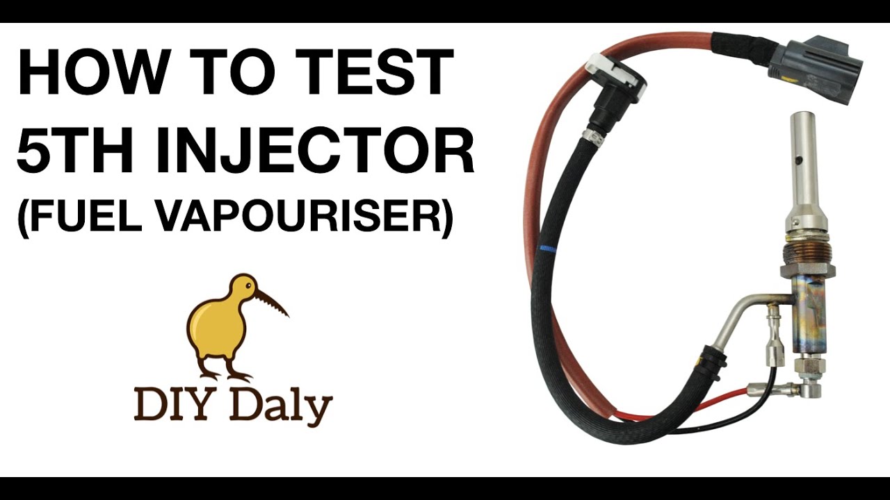 How to test DPF 5th Injector / Fuel Vapouriser