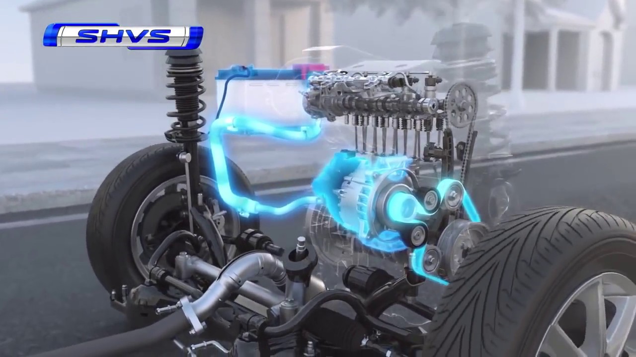 suzuki Smart hybrid cars dual battery engine support SHVS