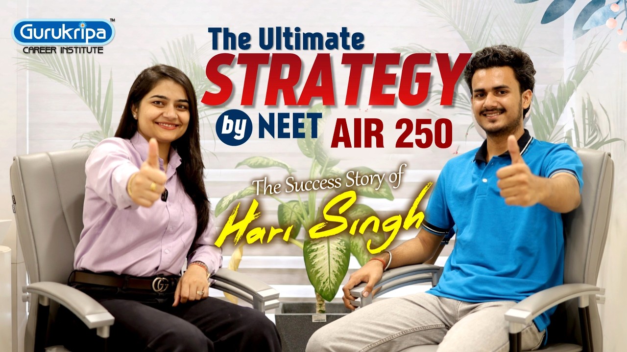 First Attempt NEET AIR 250: How to Beat Lakhs of Droppers? | Gurukripa