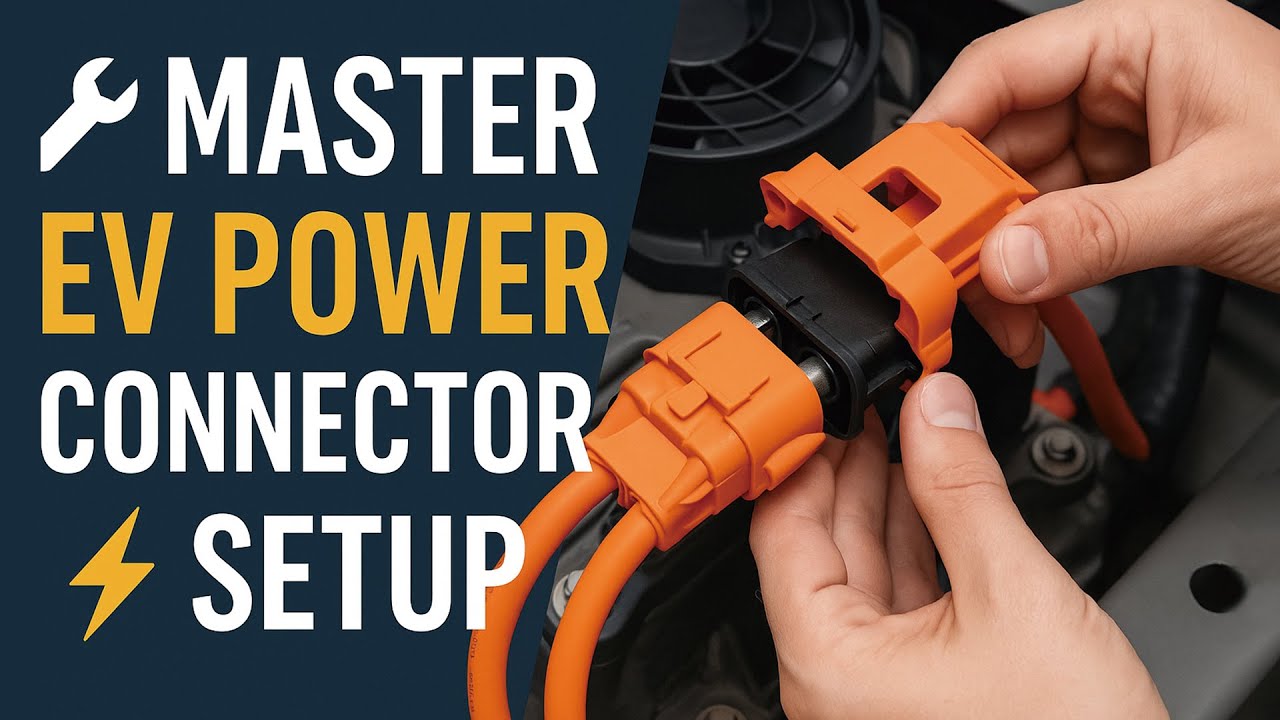 How to install high voltage connector for EV? - Metabee