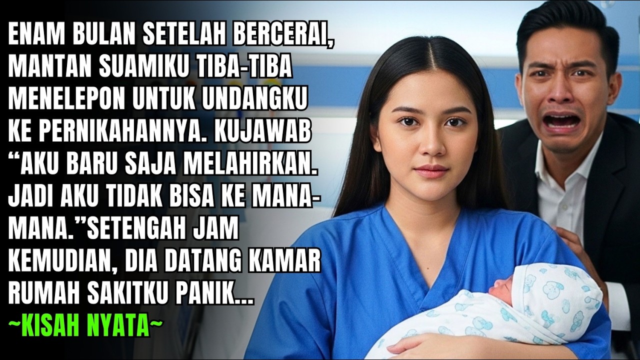 Baru Saja Melahirkan, Aku Diundang ke Pernikahan Suamiku Sendiri - Tapi Tiba² Suamiku Panik Karena..