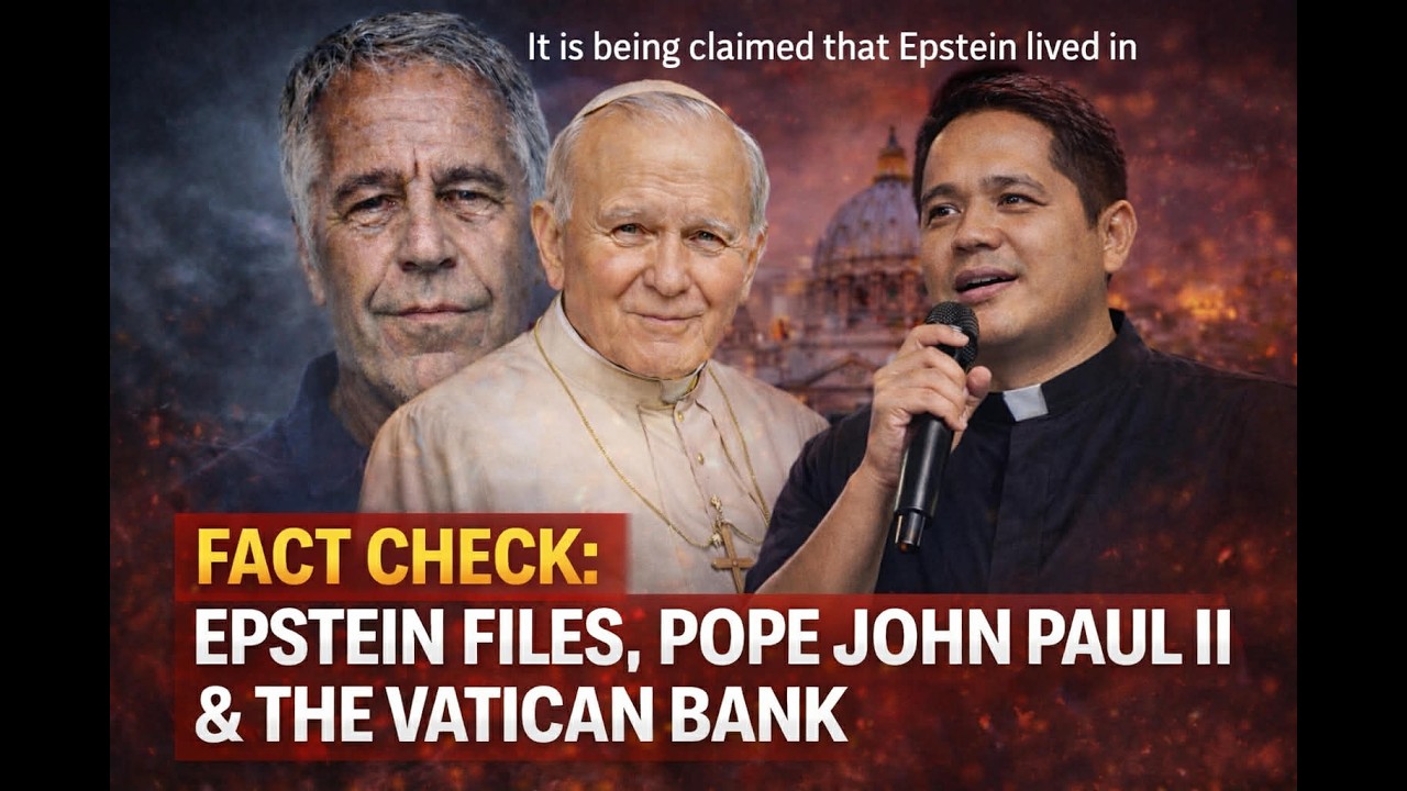 EPSTEIN FILES EXPOSED?! 😱 Pope John Paul II & The Vatican Bank—Ano ang Totoo?