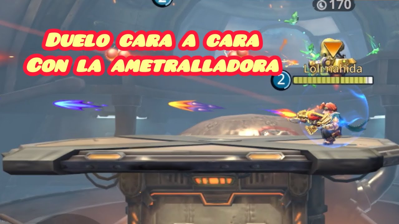 Duelo cara a cara Metal slug awakening con la ametralladora 