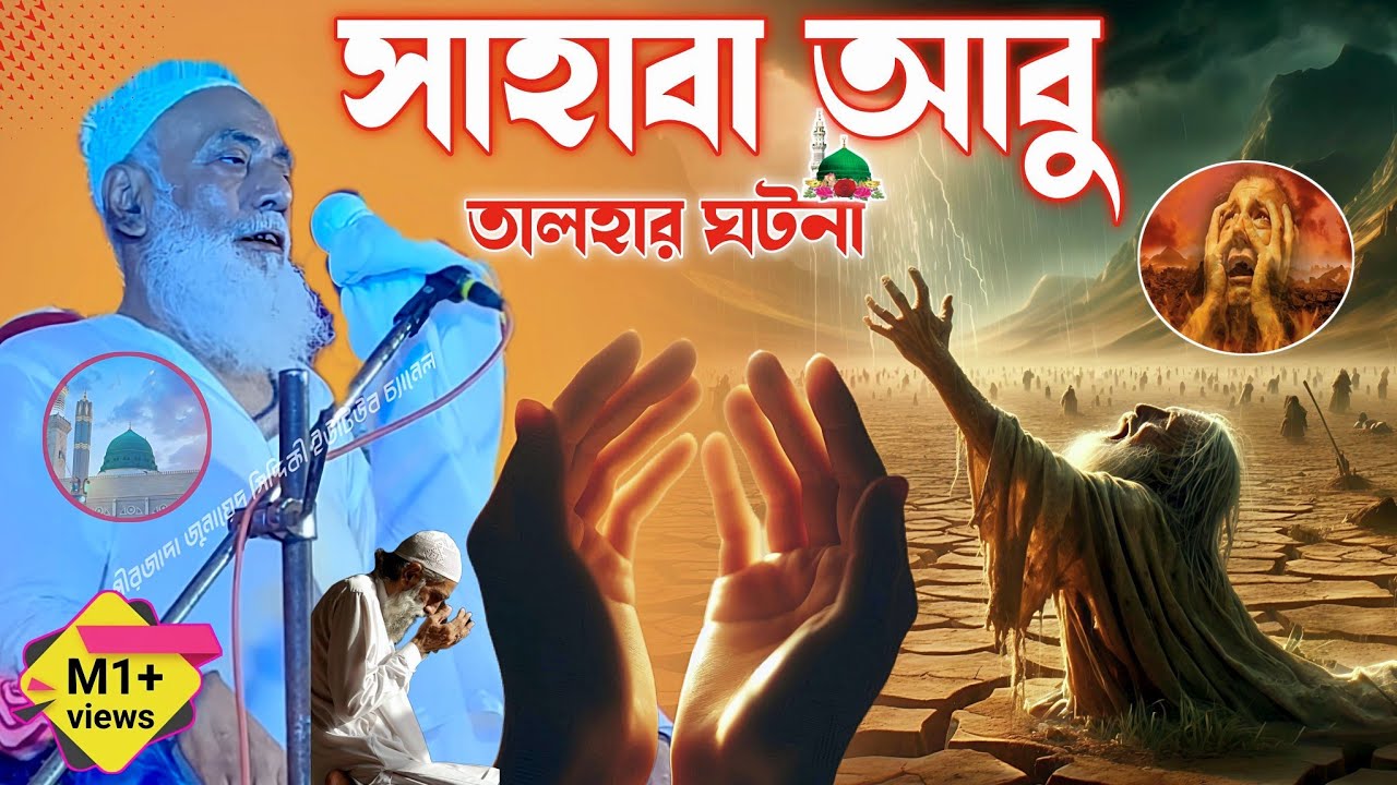 Pirzada Omor Siddiqui Jalsa পীরজাদা ওমর সিদ্দিকী জলসা সাহাবা আবু তালহার ঘটনা