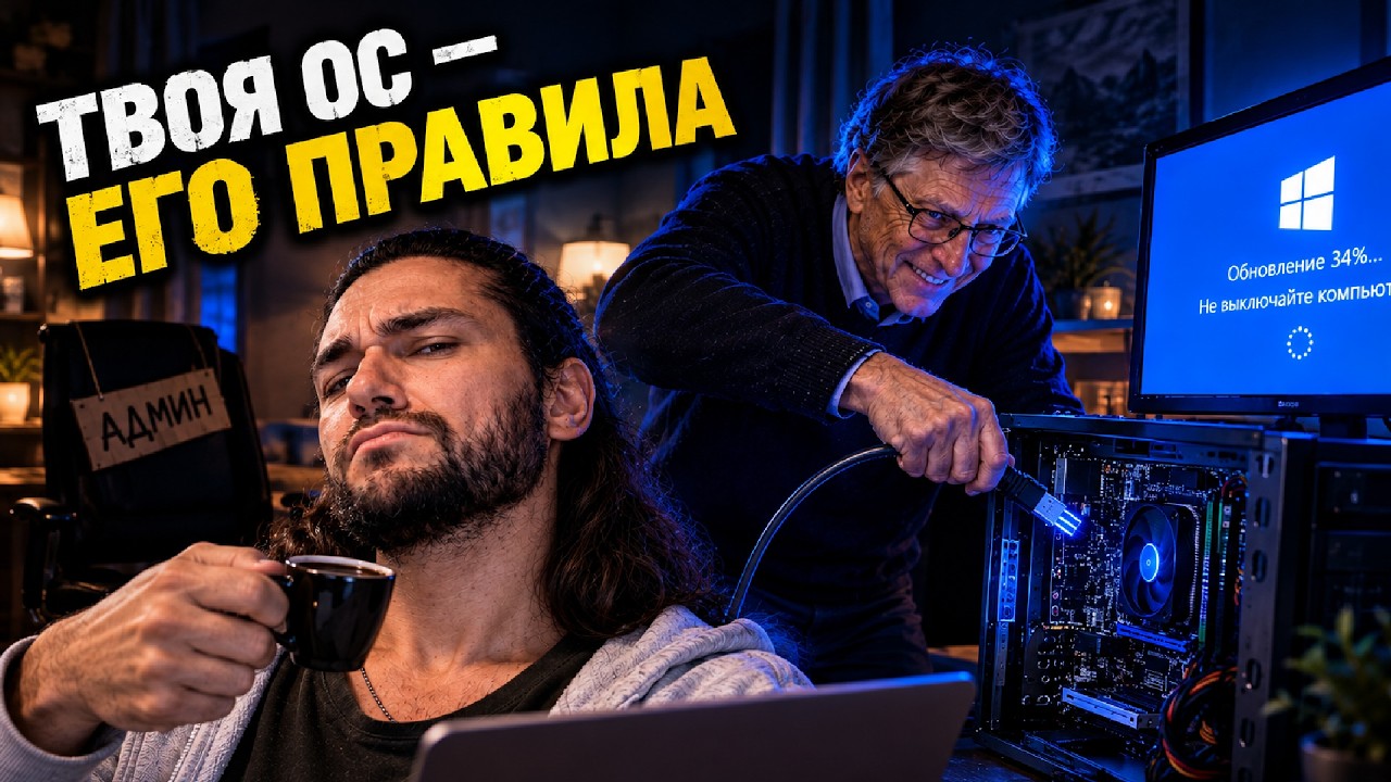 MICROSOFT ОФИЦИАЛЬНО ПРИЗНАЛА ВАС ИДИОТАМИ (Секрет Windows K2)