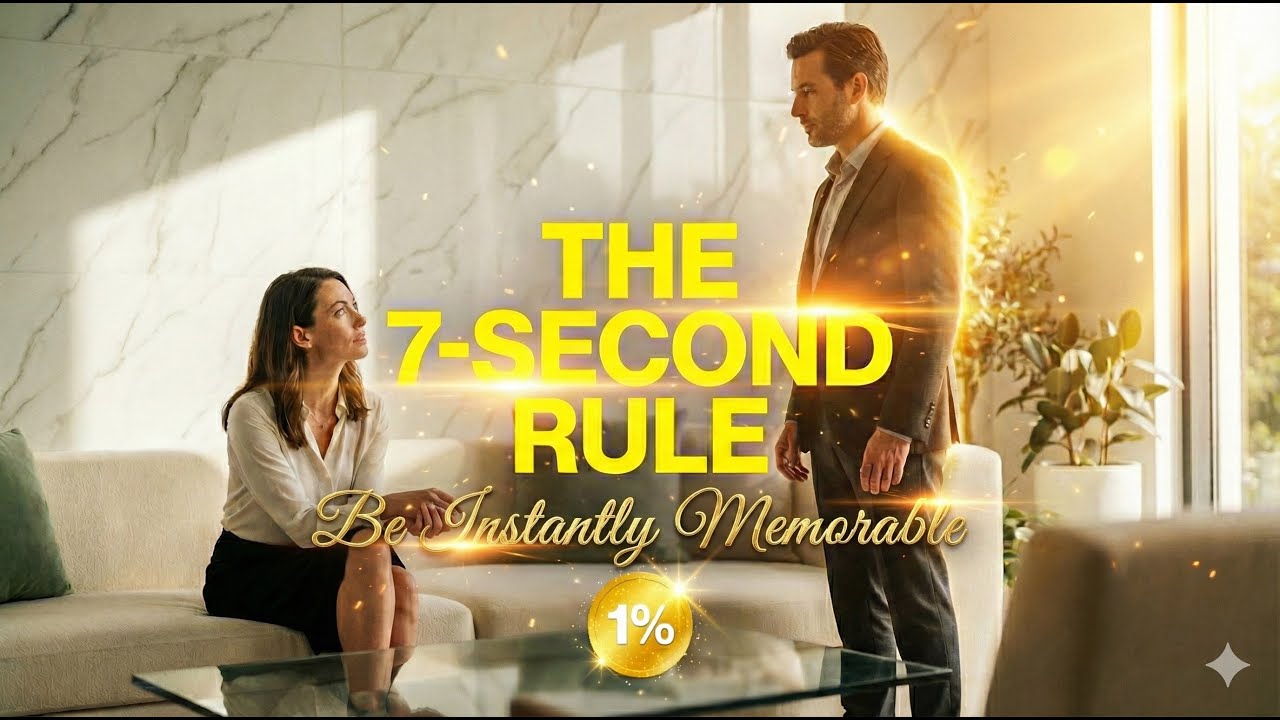 The FIRST 7 Seconds: 5 Psychological HACKS for Memorable Conversations