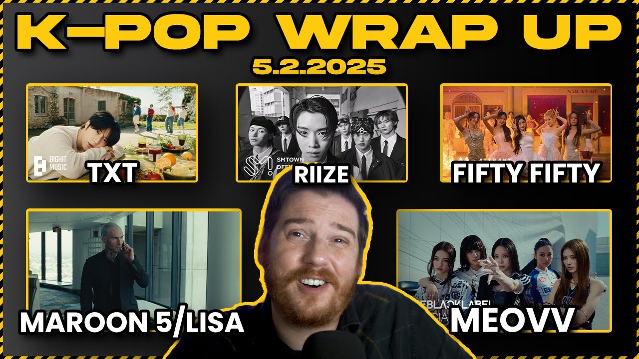 TXT, LISA, RIIZE, MEOVV, & FIFTY FIFTY Reactions [K-Pop Wrap-Up | 5.2.25]