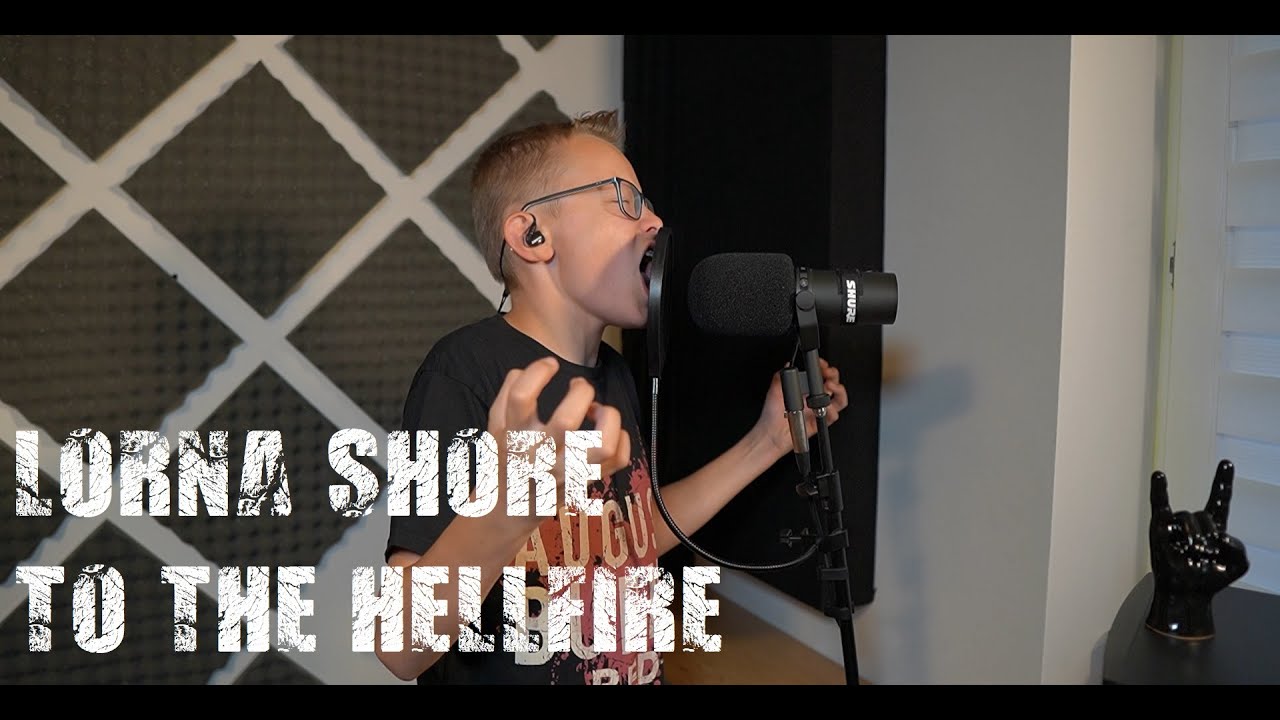 Lorna Shore - To The Hellfire Vocal Cover by Nikodem Age 12 #vocalcover
