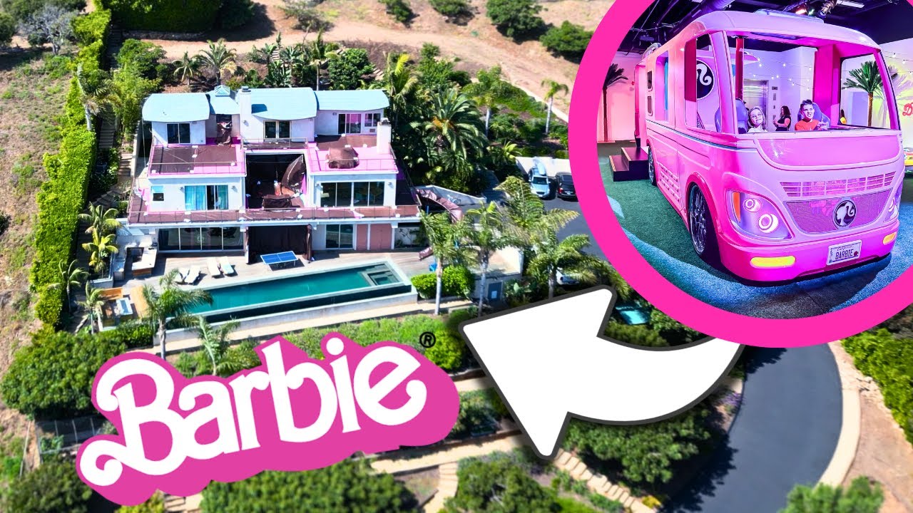 CERCHIAMO LA VERA CASA DI BARBIE a Malibu: VLOG Famiglia GBR