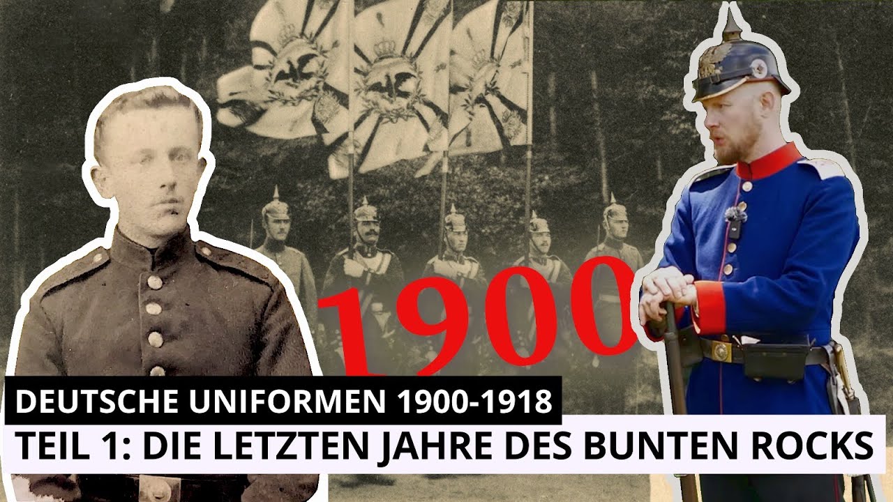 (1900-1918) Teil 1: Der bunte Rock der deutschen Armee [ENG SUBS]