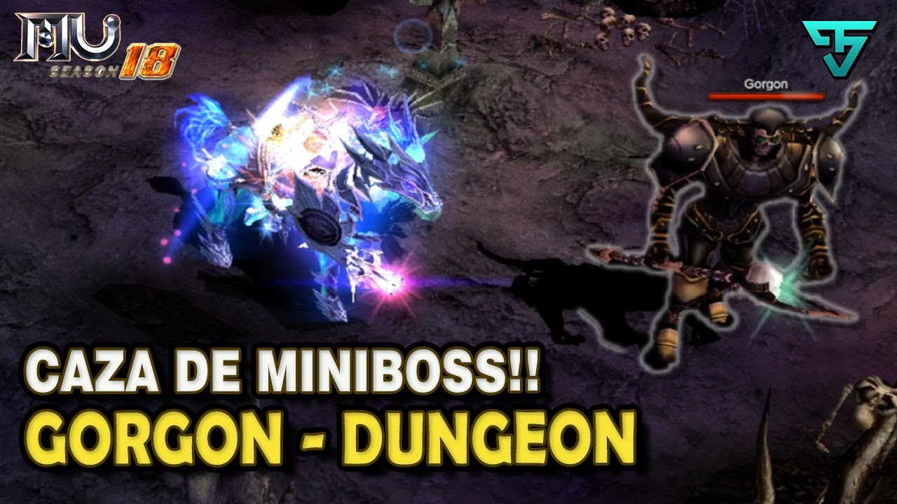 ⚡️MINIBOSS - GORGON | DUNGEON / MU ONLINE / SEASON 18.2⚡️