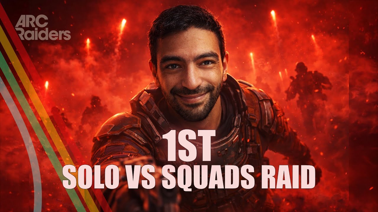 1st Solo vs Squads Raid! Arc Raiders