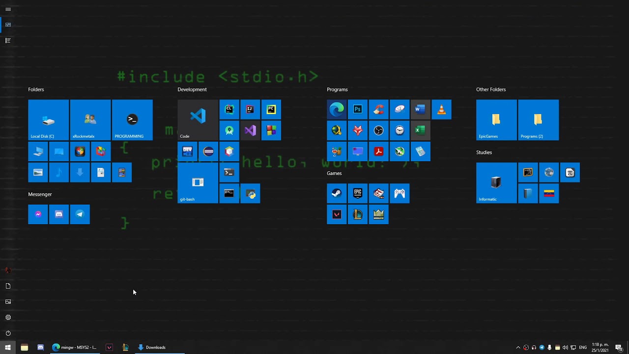 Como instalar la ultima version del compilador MinGW-W64 en Windows 10