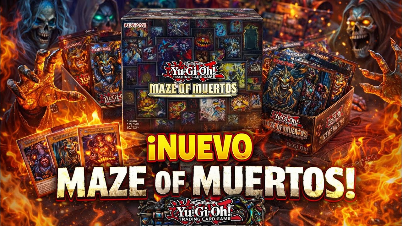 Unboxing Maze Of Muertos | Nuevo Set | Nuevo Dark Magician !! #yugioh #anime 