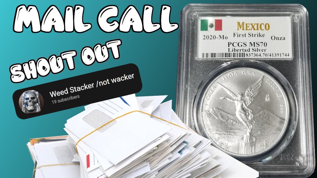 Mail Call From Weed Stacker /Not Wacker - Silver Game Wins