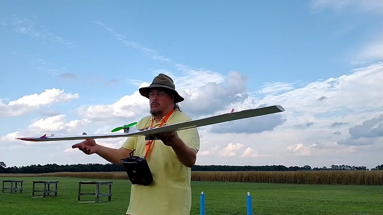 FoamyDM - Prandlt-D Modified Wing Maiden - Crash & Success