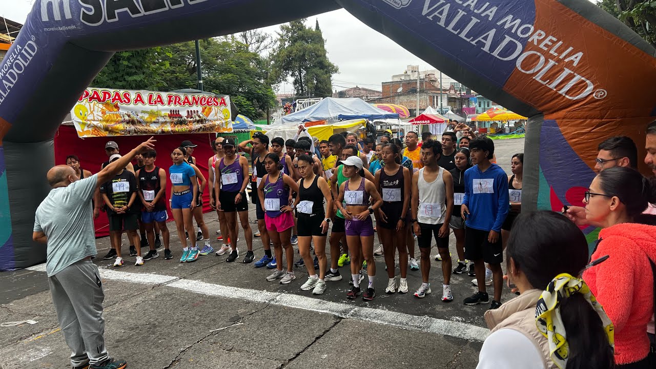 CARRERA EN LA COL. MORELOS 6K COMO SE VIVIO 
