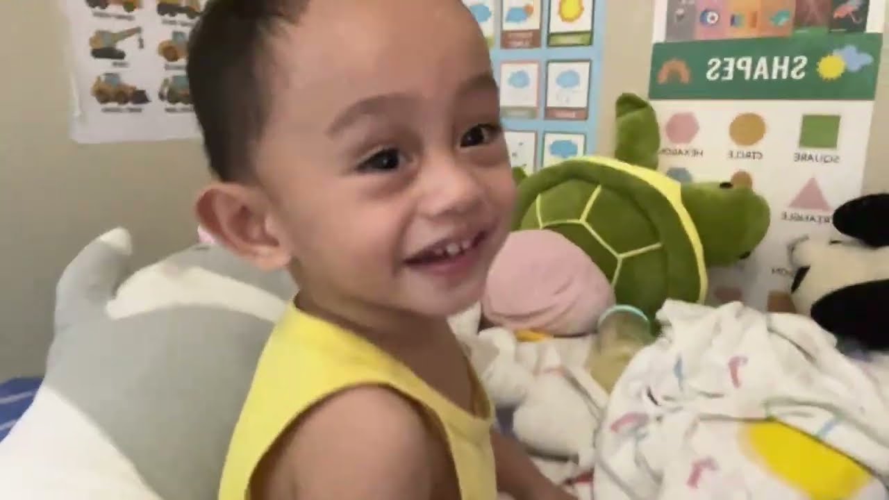 GUSTO MAGPATAWA NI AIDEN | ANG KULIT! | FAMILY VLOG
