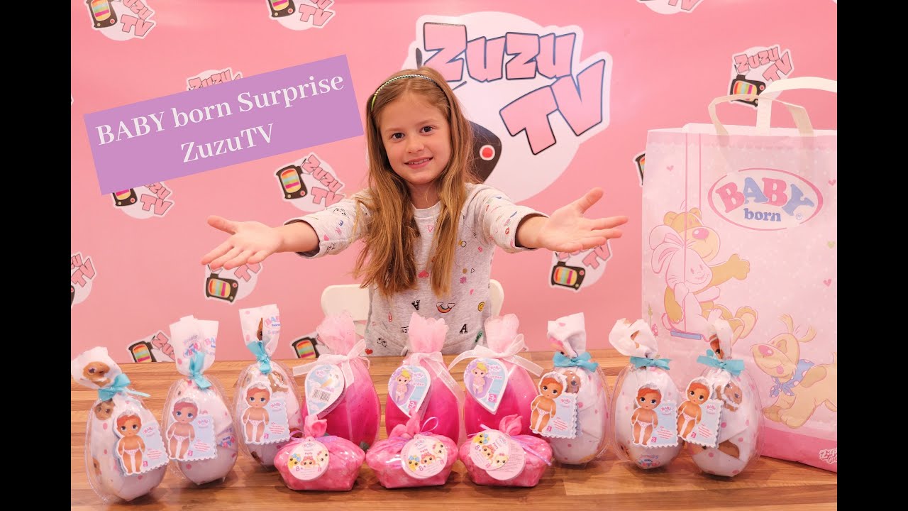 BABY born Surprise Uzlíčky - ZuzuTV