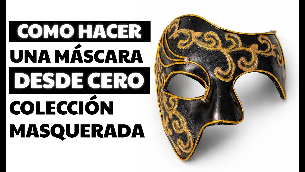 Creando una Máscara Elegante de Mascarada | Arte, Estilo y Glamour