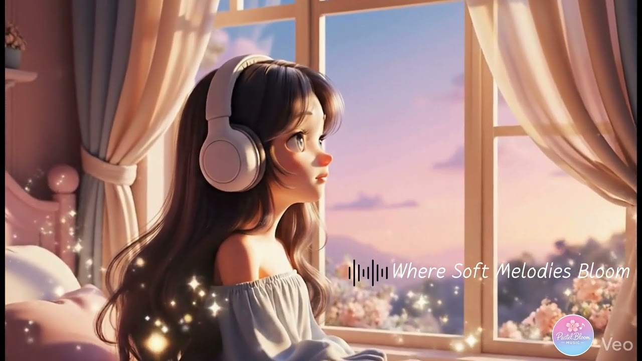 Soft Melodies Bloom 🌸 Pastel Sunset Chill Pop for Focus & Relaxation