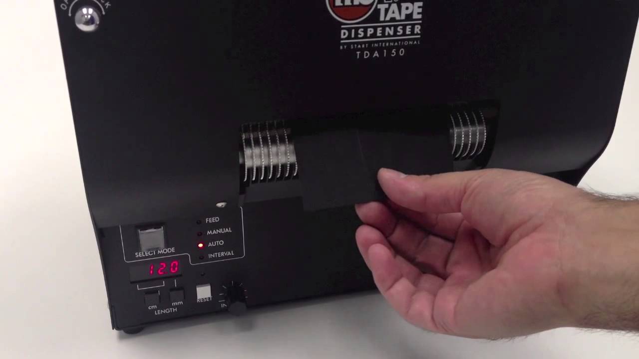 TDA150 Heavy-Duty Tape Dispenser Dispensing Wide Cloth Tape