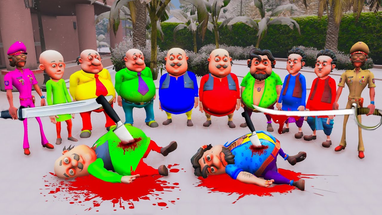 Motu Patlu Playing Hide And Seek With John The Don In Gta 5 | Gta With Pro 2.0