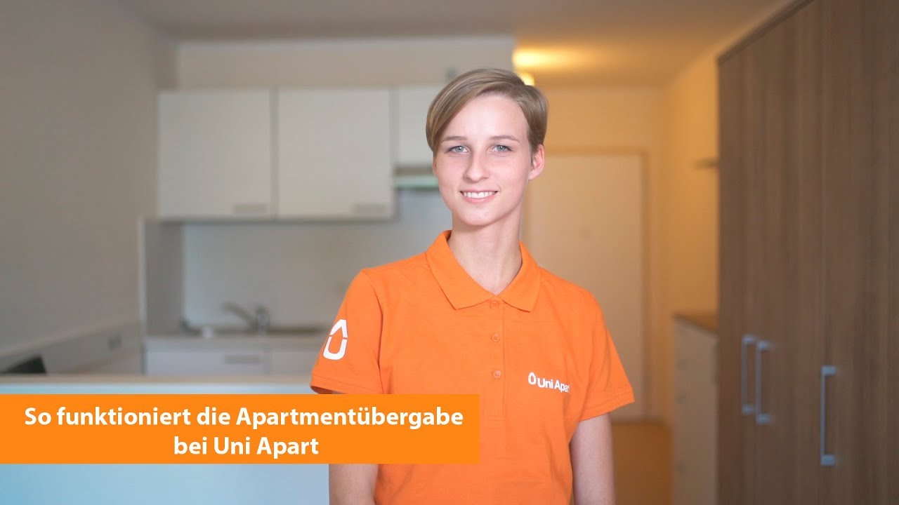 Uni Apart Vermietung: Episode 1 - So funktioniert die Apartmentübergabe bei Uni Apart