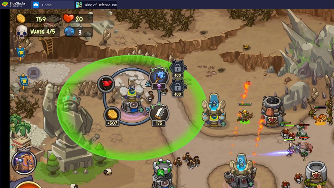 King of Defense: Battle Frontier - mortality