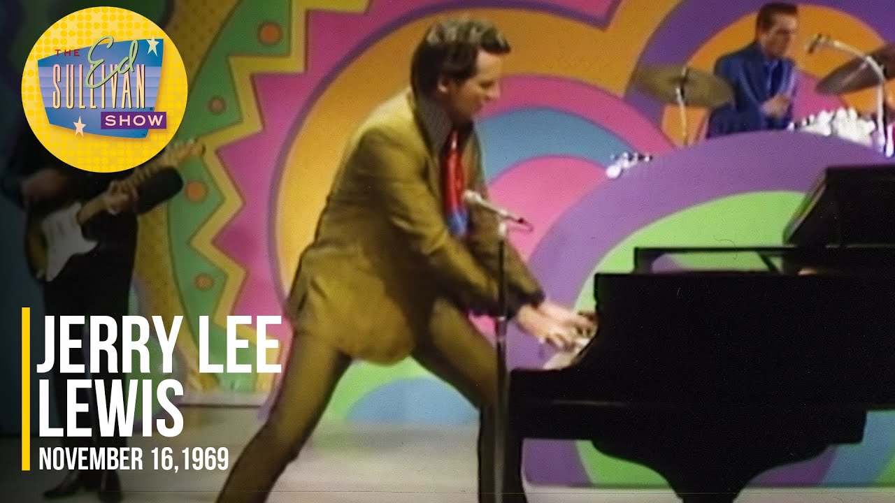 Jerry Lee Lewis "Great Balls Of Fire, What'd I Say & Whole Lotta Shakin' Goin On" | Ed Sullivan Show