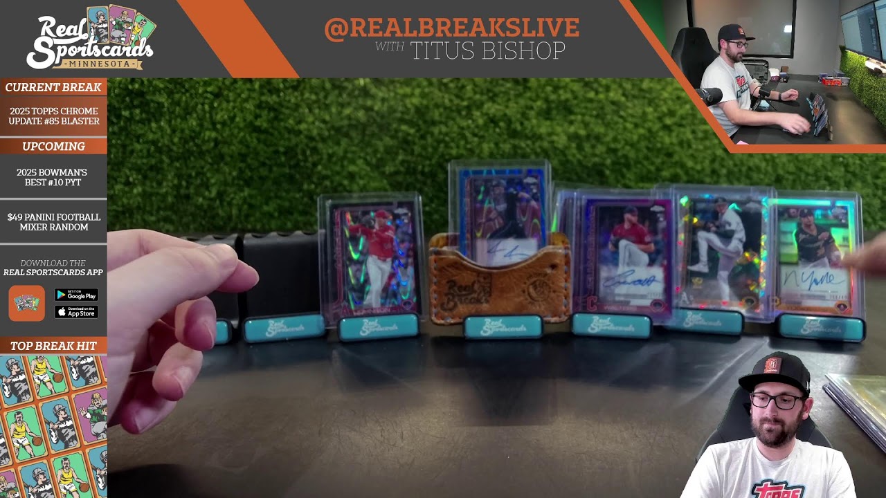 2025 Topps Chrome Update #85 Blaster Case Pick Your Team (3/11/26)
