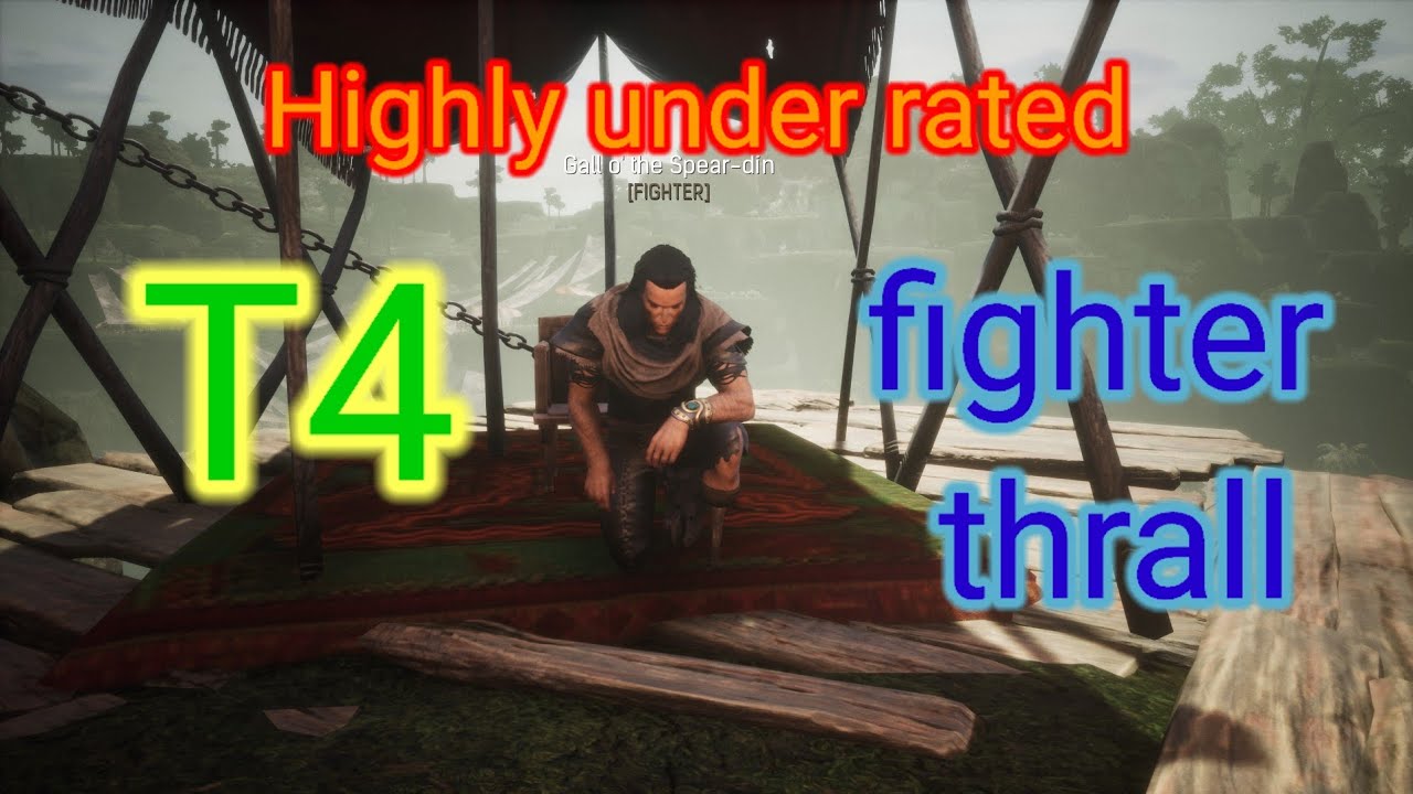 Highly under rated fast leveling agility fighter thrall conan exiles age of war 2023
