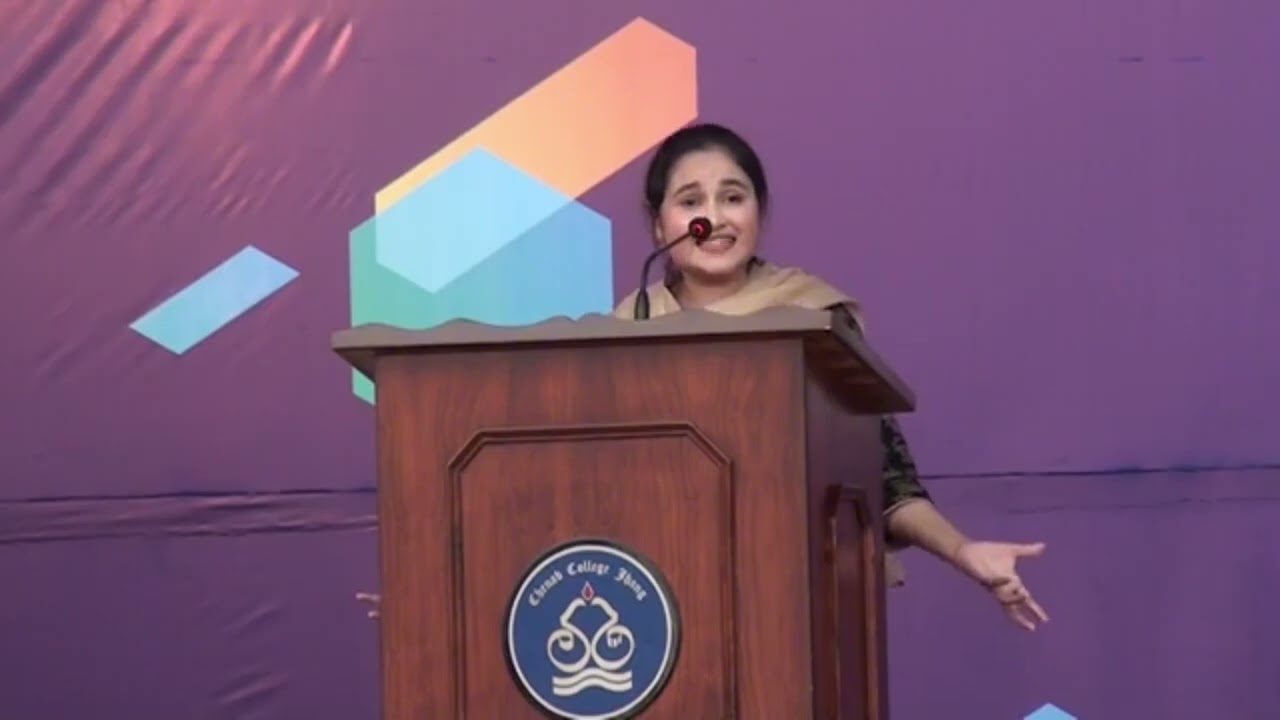 ALL PAKISTAN BILINGUAL DECLAMATION CONTEST 2018 || Funny English Speech || CHENAB COLLEGE JHANG