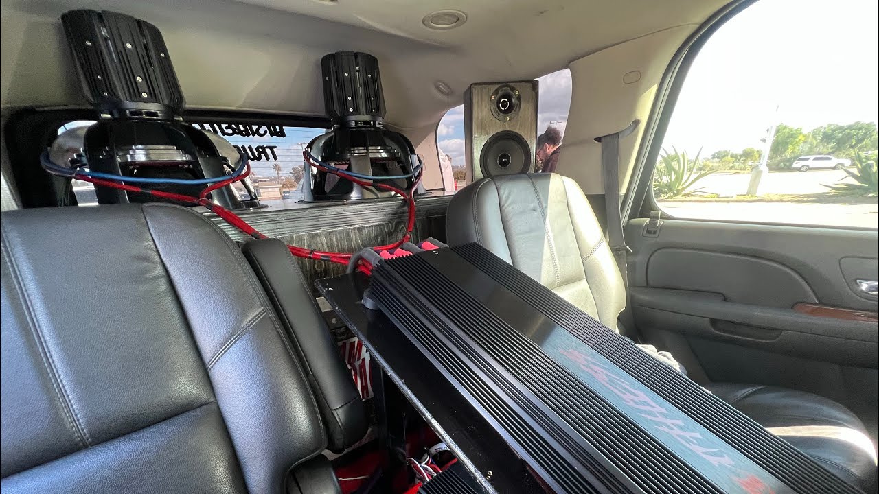 2 Sundown NSV6 18s on a Ruthless Audio 8500!
