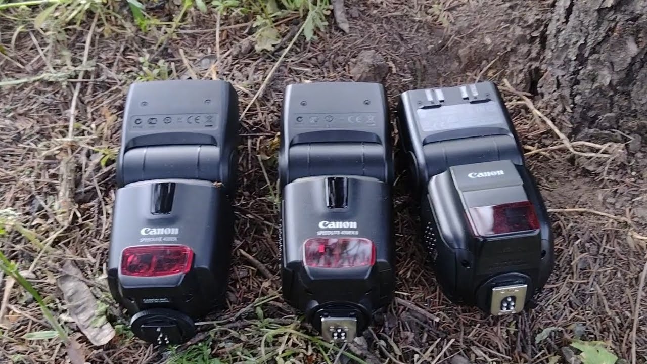 СРАВНЕНИЕ! Canon 430EX VS EXII VS EXIII-RT (очень детально)