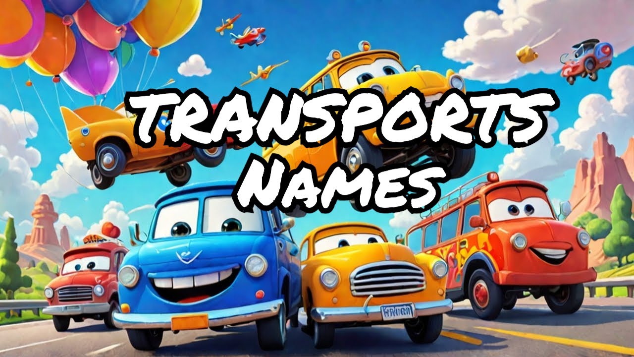 🚀 Amazing Transport Vehicles! | Fun Kids Video 🚍🚁