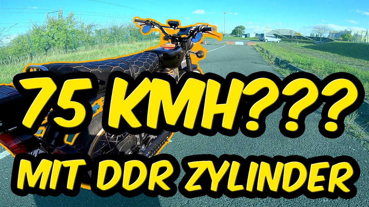 WIE SCHNELL IST EINE SIMSON?!? DDR ZYLINDER SIMSON S51 | NEUER KANAL IN DER INFOBOX
