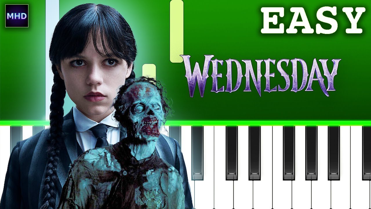 Wednesday Season 2 - Zombie - Piano Tutorial
