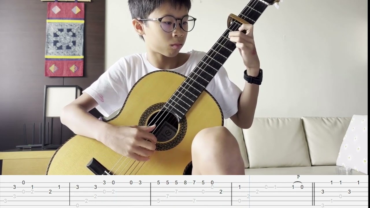 The Path of the Wind. (My Neighbor Totoro) Joe Hisaishi. Arrange and played: XT. #guitarsolo #tab