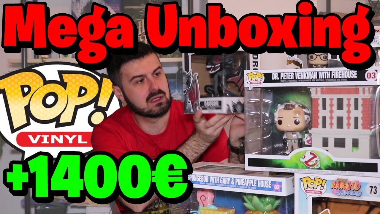 MEGA UNBOXING Funko Pop +1400€ A LO GRANDE 😜