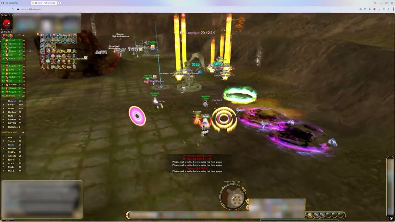 FlyFF Universe Glaphan - [Nightfall] Revel 0927