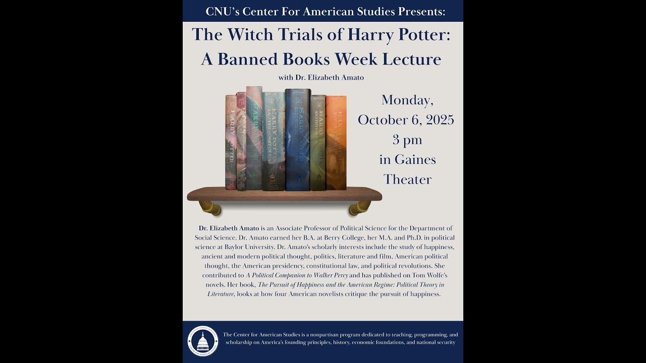 The Witch Trials of Harry Potter by Dr. Elizabeth Amato