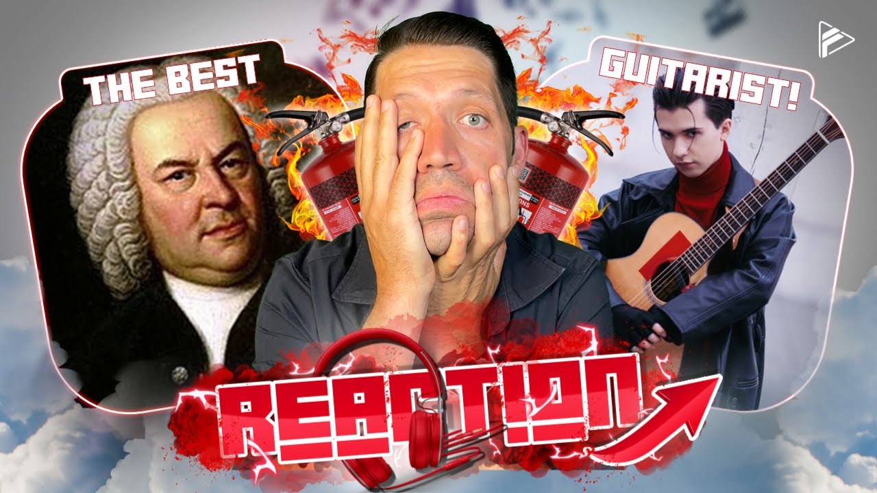 OMG, THIS IS INSANE!!! Marcin - Bach's Toccata on One Guitar (Official Video) REACTION