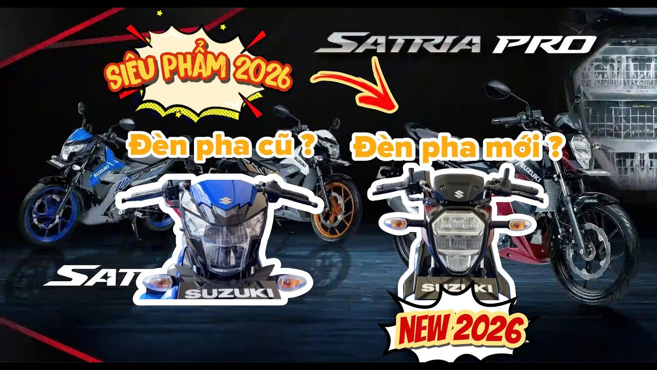 ‼️ SUZUKI SATRIA PRO 2026 ABS RA MẮT SMARTKEY, LY HỢP CHỐNG TRƯỢT #new #suzukisatriafu150