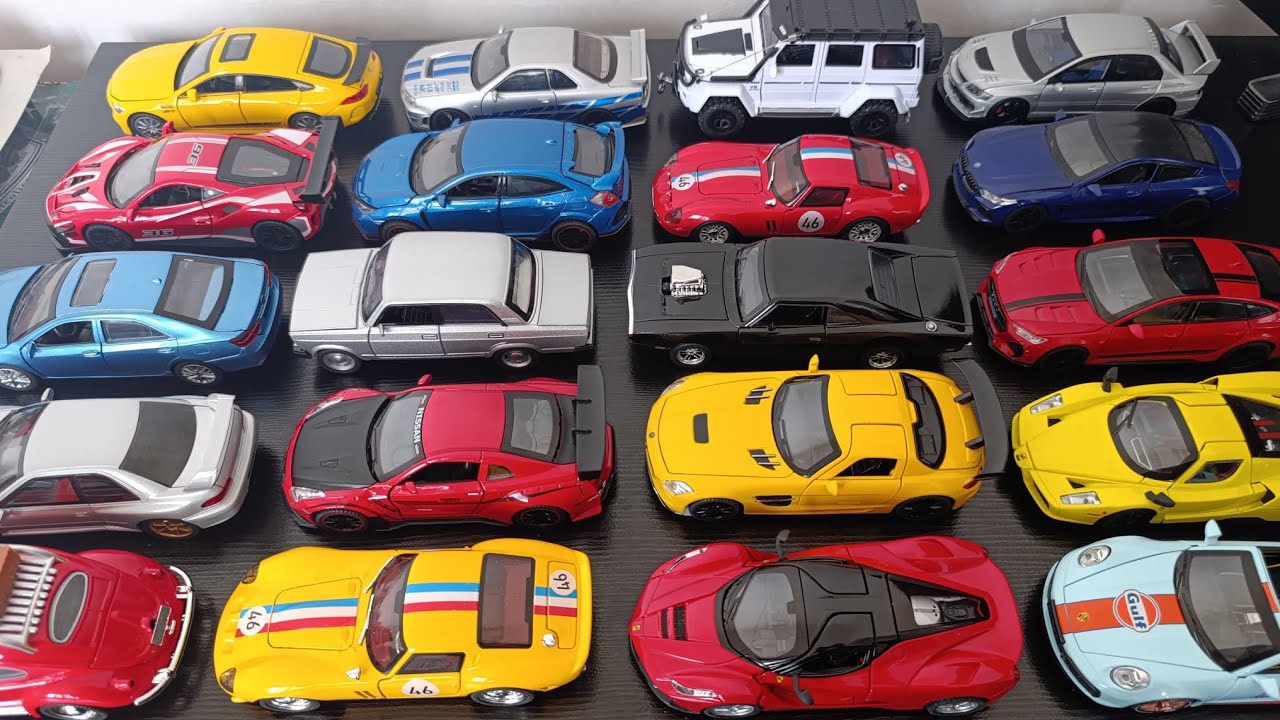 10 Minutes Satisfying With Unboxing Metal Diecast Models Play Sets | ASMR | Unboxing & Review