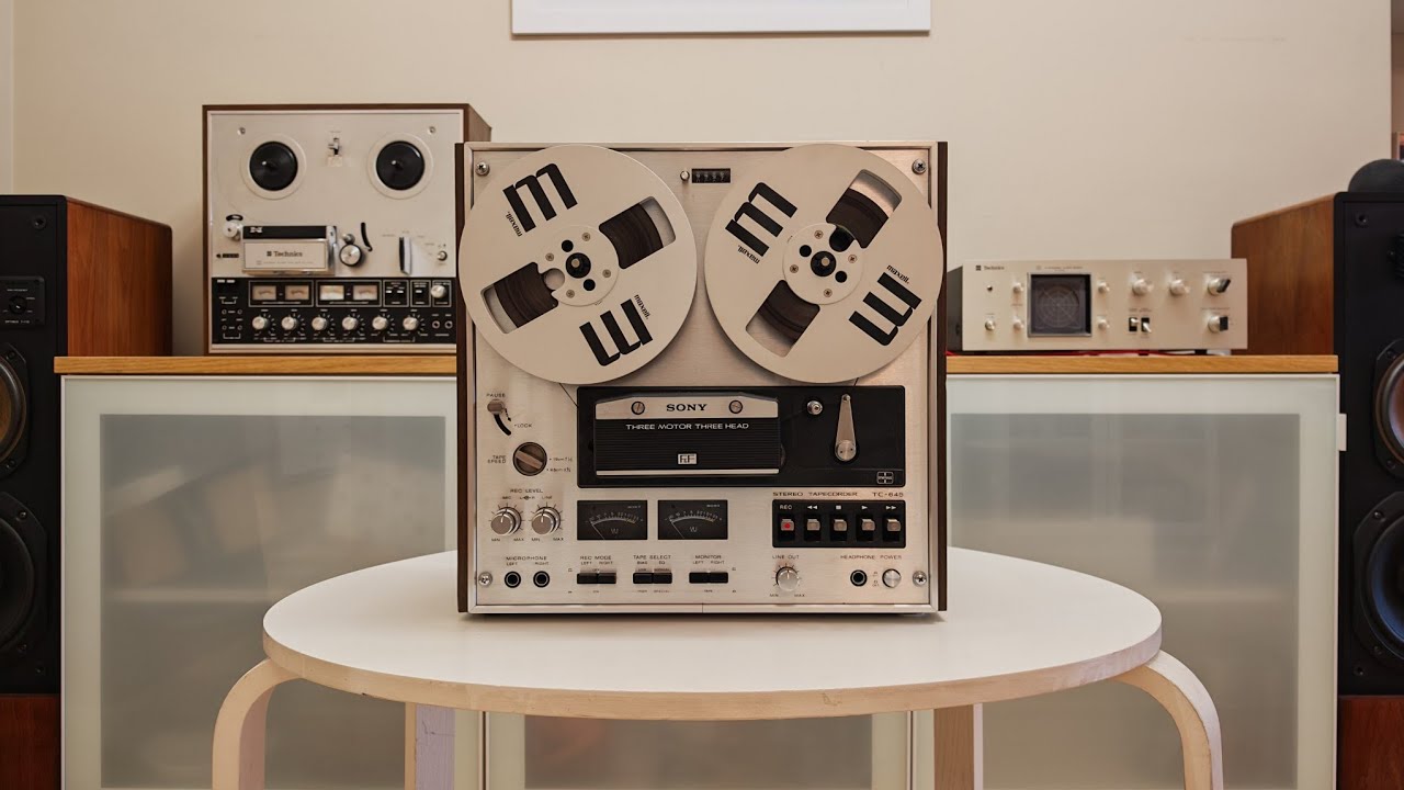 Sony TC-645 ⏹️▶️ Stereo Tape recorder year 1️⃣9️⃣7️⃣4️⃣🔛1️⃣9️⃣8️⃣0️⃣