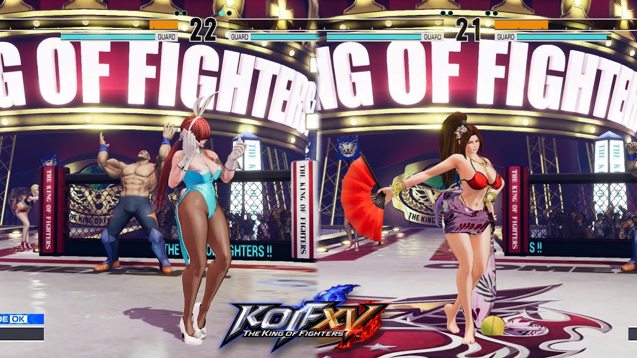 King of Fighters XV Shermie vs Mai Shiranui PC Mod